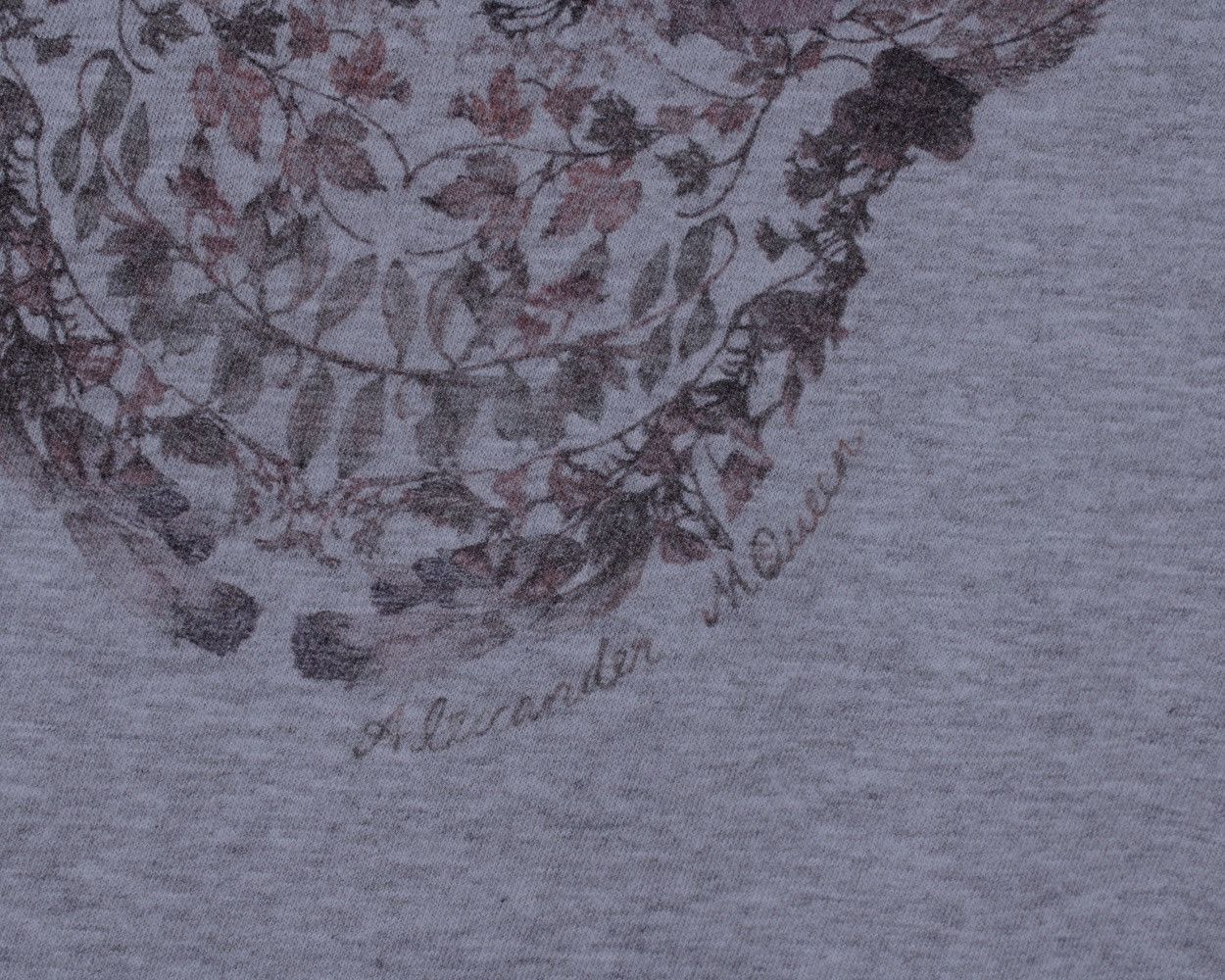 Alexander McQueen × Designer ALEXANDER McQUEEN Floral Skull Long Sleeve T-Shirt Size US M / EU 48-50 / 2 - 4 Thumbnail