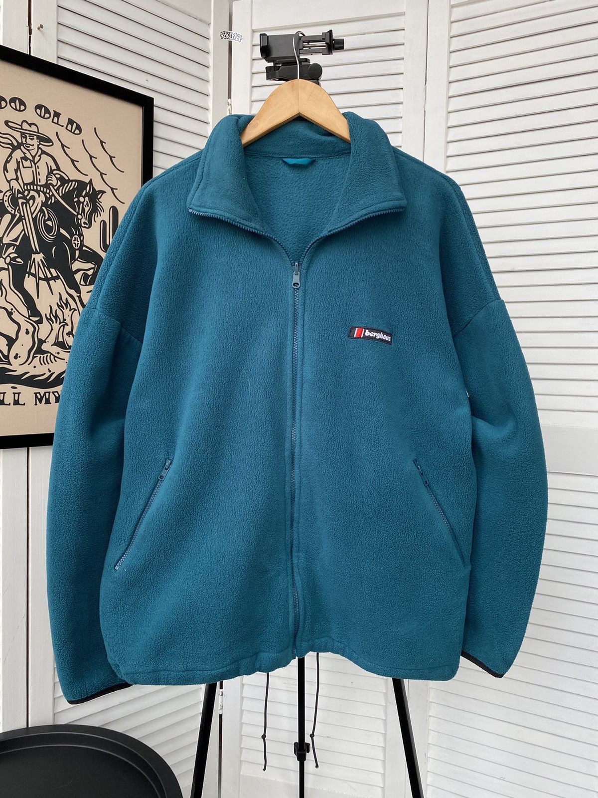 Berghaus Outdoor Life Vintage Vintage Berghaus Sherpa Fleece Zip Retro Polartec Jacket Grailed