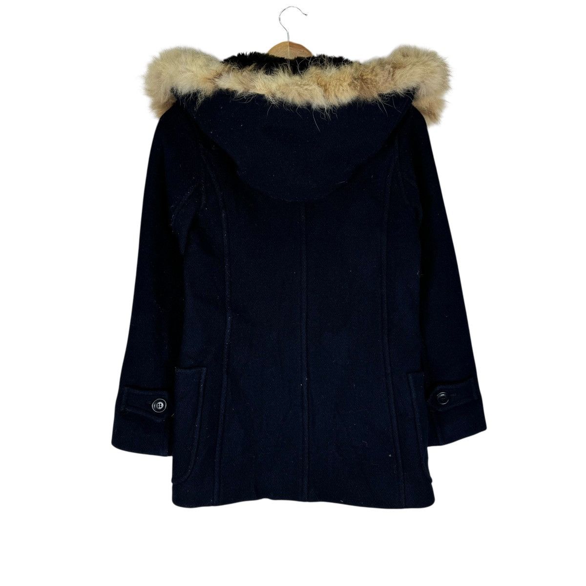 Issey Miyake 🌟SUNAO KUWAHARA ISSEY MIYAKE FUR HOODIE DUFFLE JACKET Size US S / EU 44-46 / 1 - 7 Thumbnail