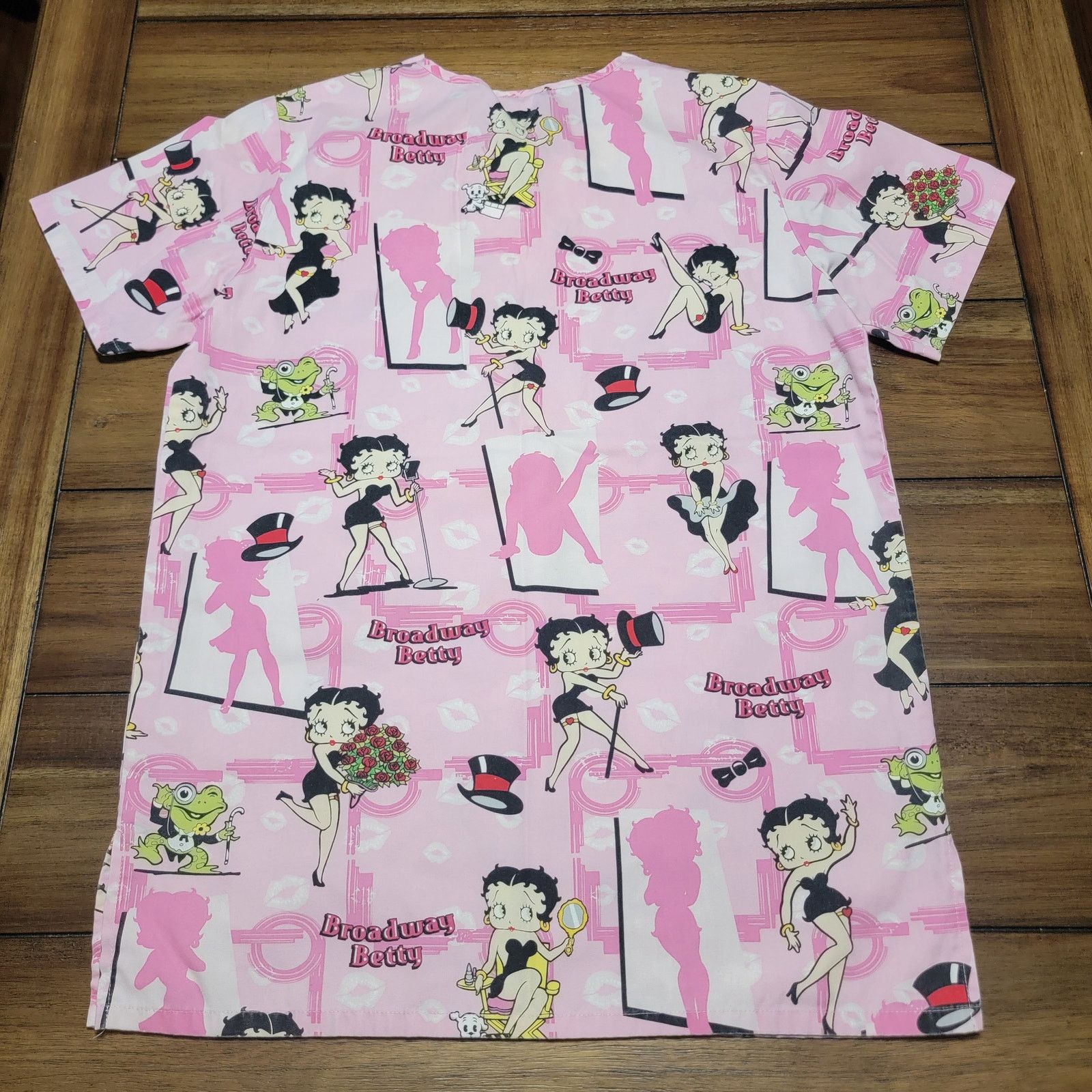Other Betty Boop Scrub Top "Broadway Betty" - Size Small Size S / US 4 / IT 40 - 3 Thumbnail
