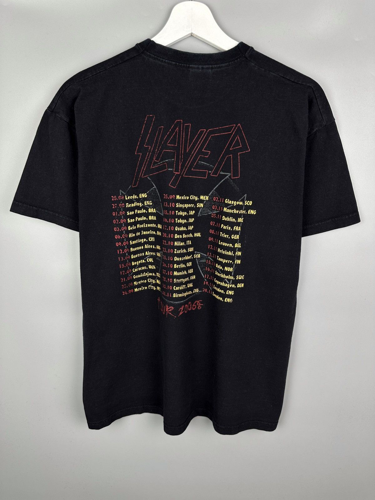 Band Tees Vintage Slayer The Skull 2006 T Shirt Tee Metal Rock 90s Size US M / EU 48-50 / 2 - 6 Thumbnail