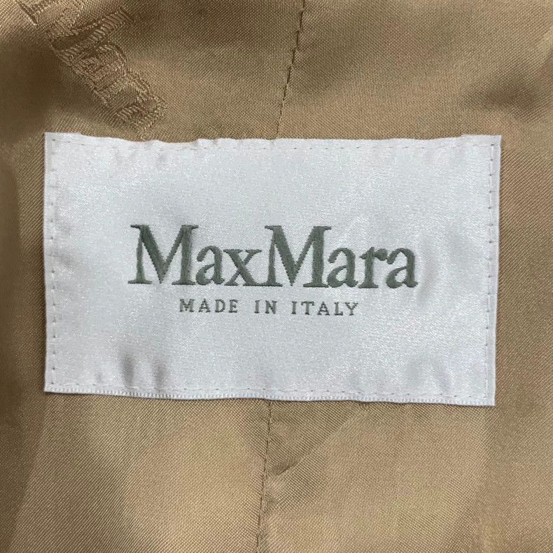 Max Mara Max Mara Brown Camel Belted Wool Coat Size XS / US 0-2 / IT 36-38 - 6 Thumbnail