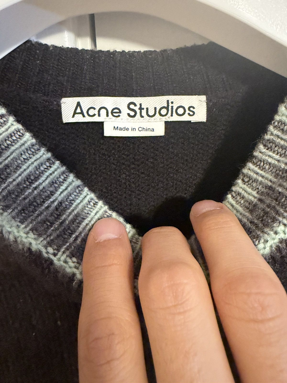 Acne Studios Acne Studios faded black knit wear Size US XS / EU 42 / 0 - 2 Thumbnail