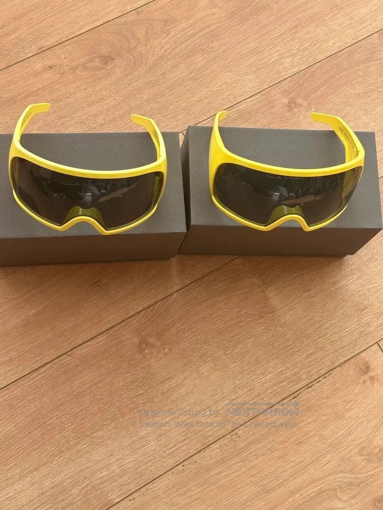 Rick Owens Rick Owens 23ss Armor Shield Sunglasses. Size ONE SIZE - 1 Thumbnail