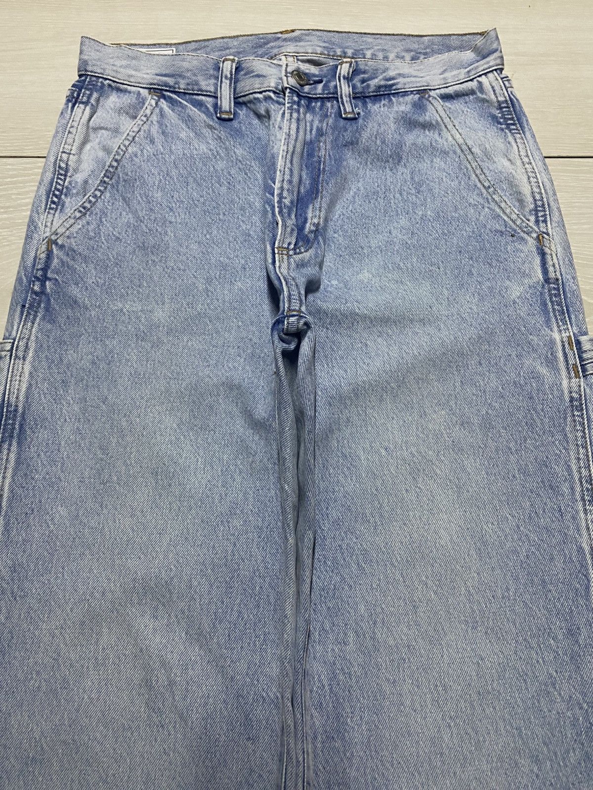 Gap Vintage Gap Carpenter Light Wash Baggy Jeans Size US 29 - 3 Thumbnail
