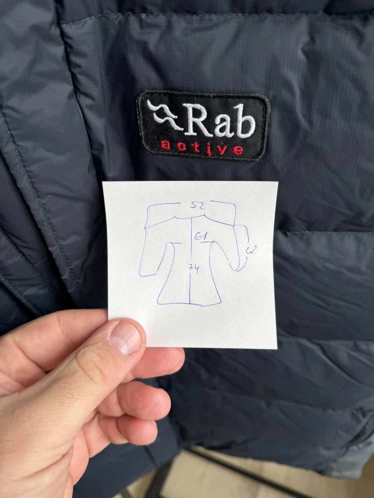 Rab Vintage RAB active ProActive Jacket Goose Down puffer Nylon Size US L / EU 52-54 / 3 - 7 Thumbnail