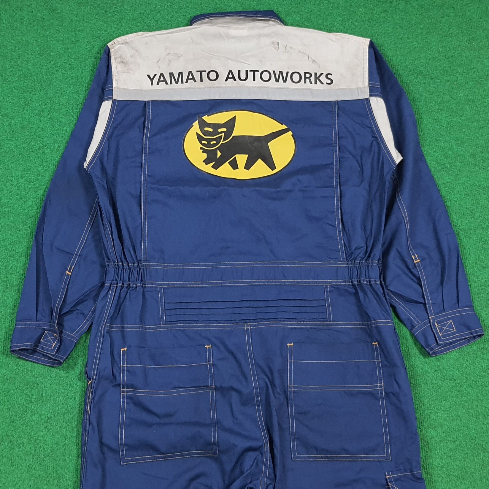 Japanese Brand Vintage Yamato Transports Japan Workwear Coverall C300N3 Size US M / EU 48-50 / 2 - 1 Thumbnail