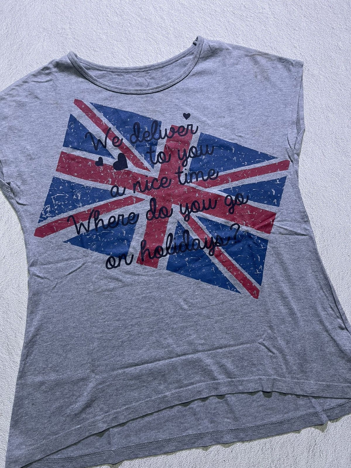 Hysteric Glamour Y2K short sleeve tshirt motif big flag print Size M / US 6-8 / IT 42-44 - 2 Thumbnail