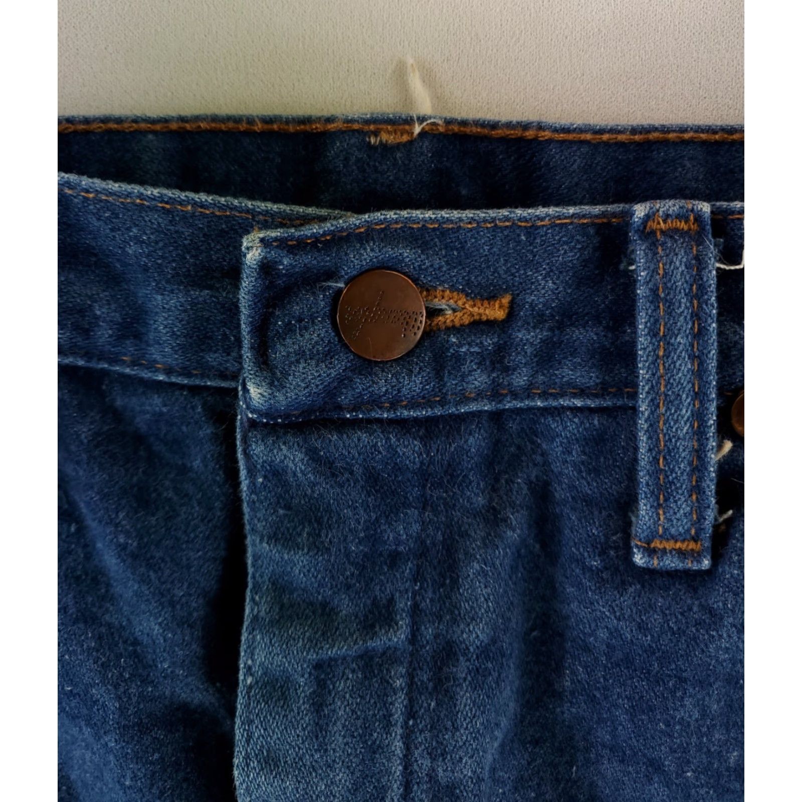 Wrangler VINTAGE Wrangler Jeans 936DEN Blue Jeans Mens 31 33 Inseam 33 90s Straight Blue Mens Size US 31 - 2 Thumbnail