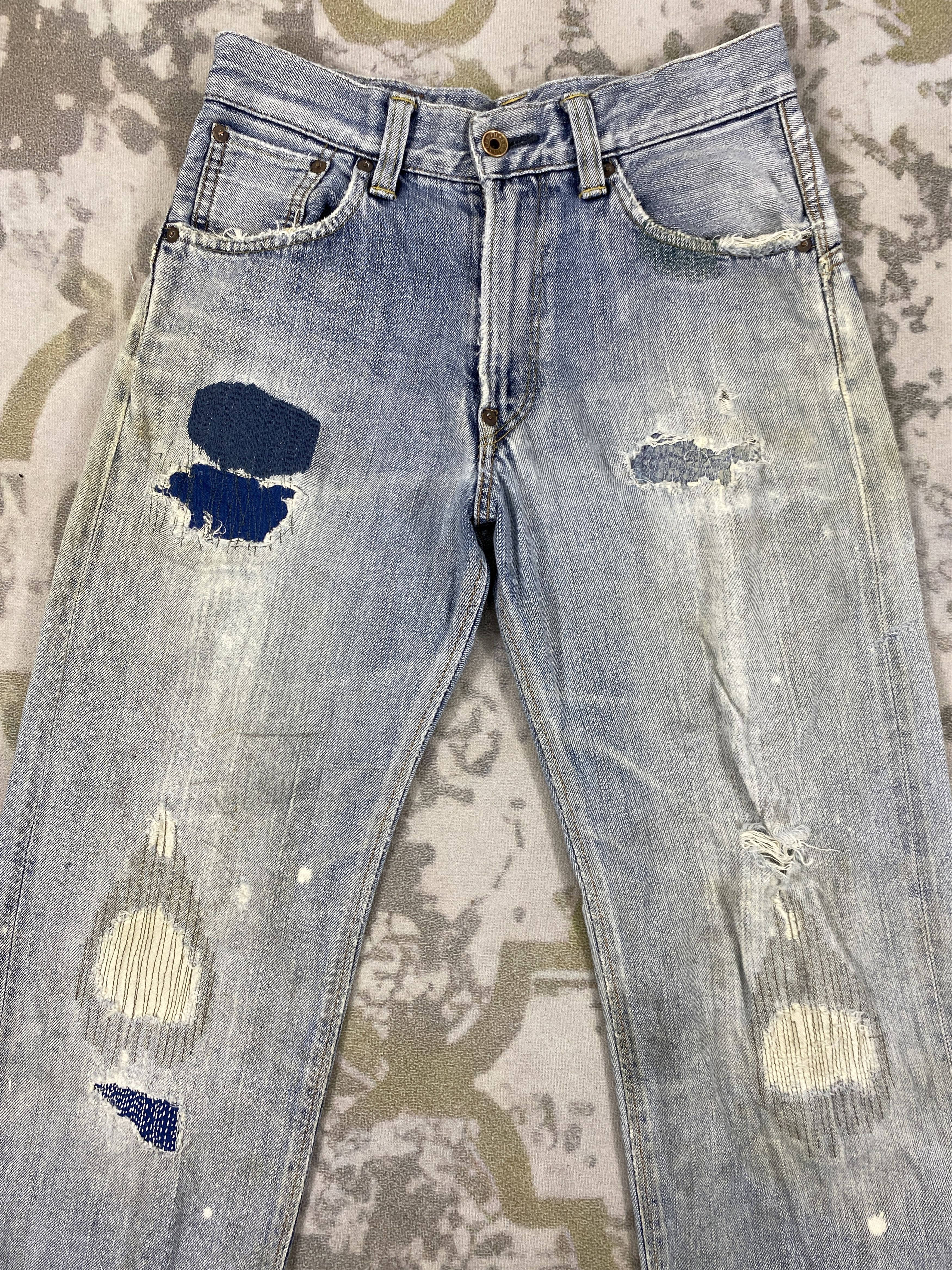 Kapital SELVEDGE Vintage Edwin KAPITAL STYLE 29x30.5 Denim- JN3651 Size US 29 - 3 Thumbnail