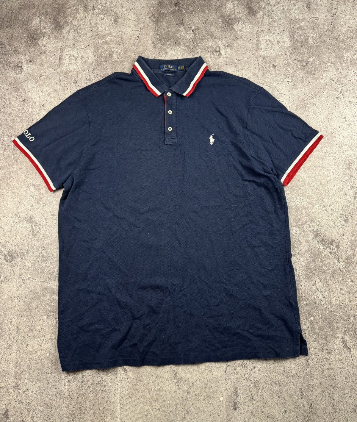 Polo Ralph Lauren Vintage Rare 90s Rugby Polo Ralph Lauren Polo Y2K Retro hype Size US XXL / EU 58 / 5 - 1 Thumbnail