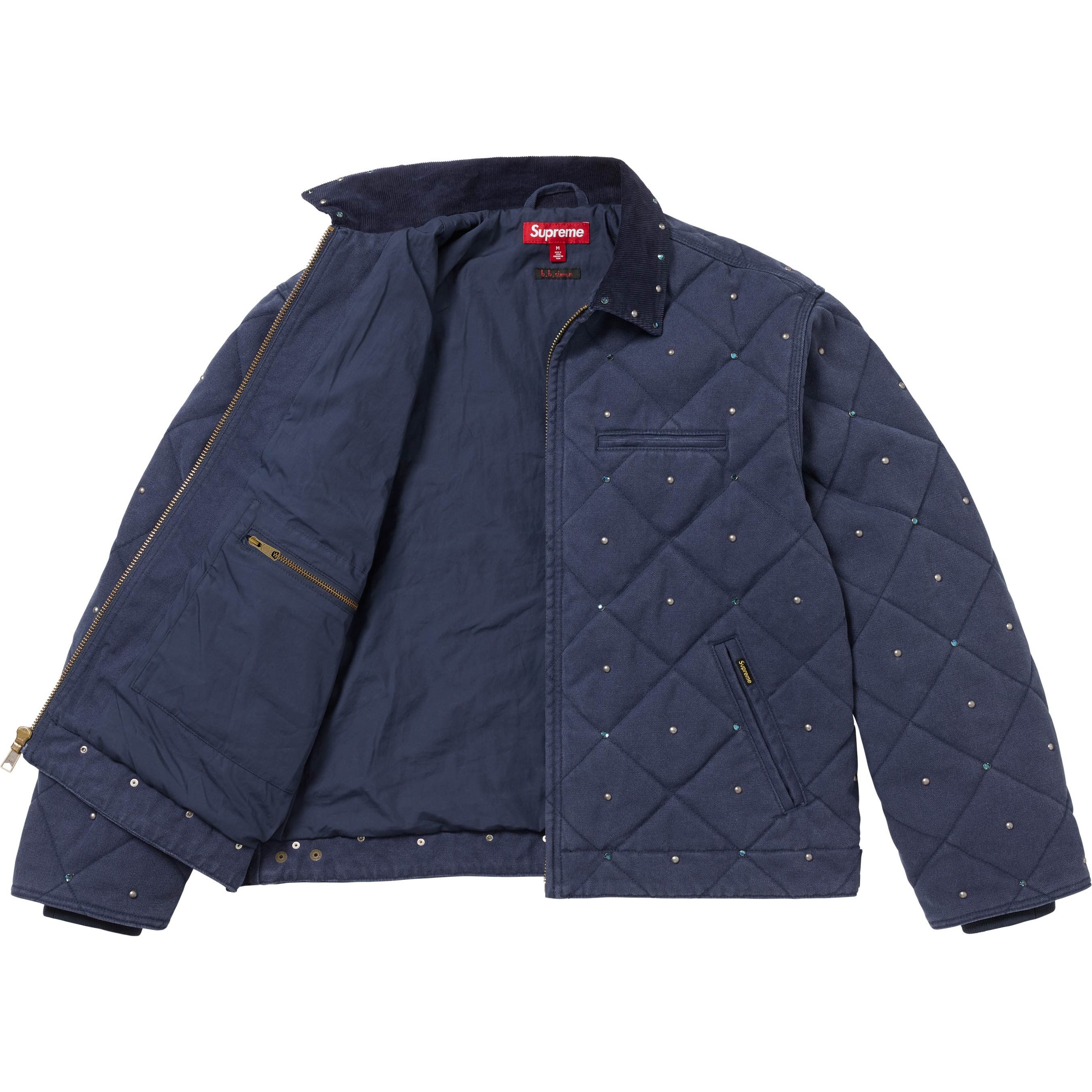 B.B. Simon × Supreme Supreme b. b. Simon Quilted Work Jacket Size US M / EU 48-50 / 2 - 2 Thumbnail