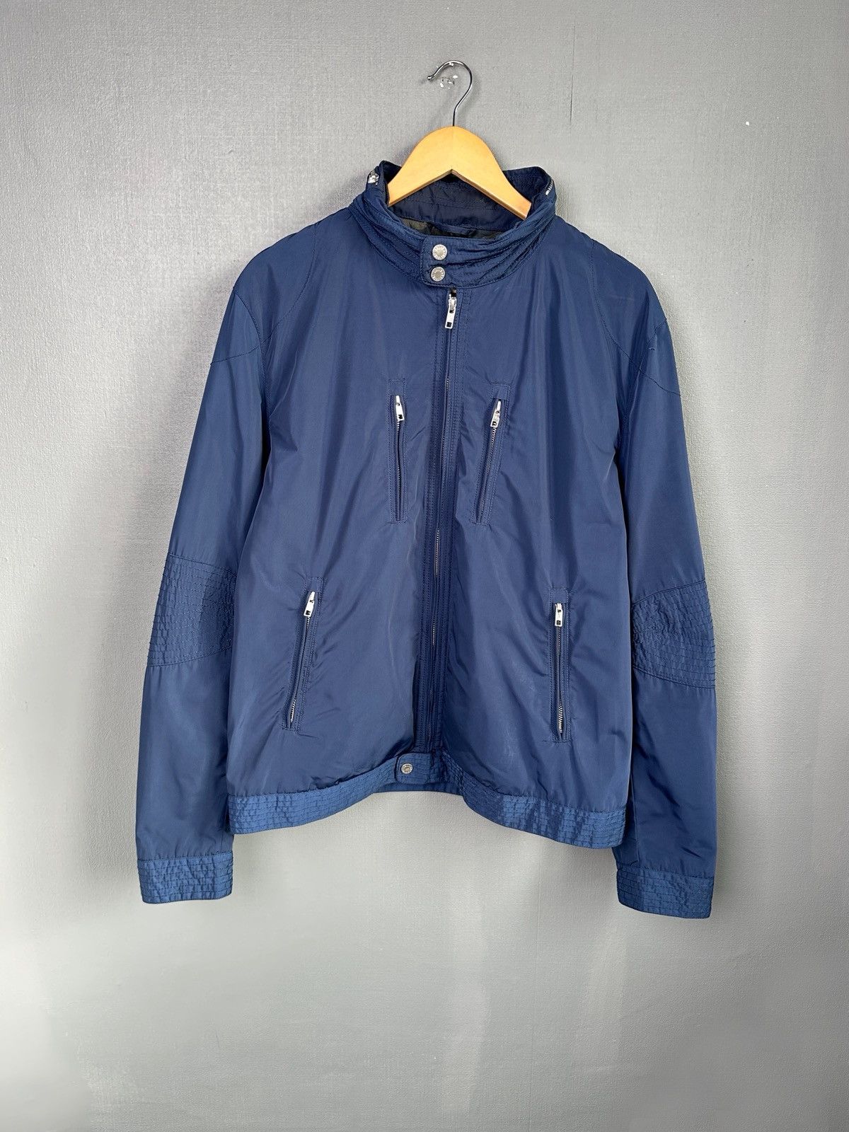 Zadig & Voltaire ZADIG & VOLTAIRE Homme Kobe Bomber Jacket Blue Men’s size L Size US L / EU 52-54 / 3 - 3 Thumbnail