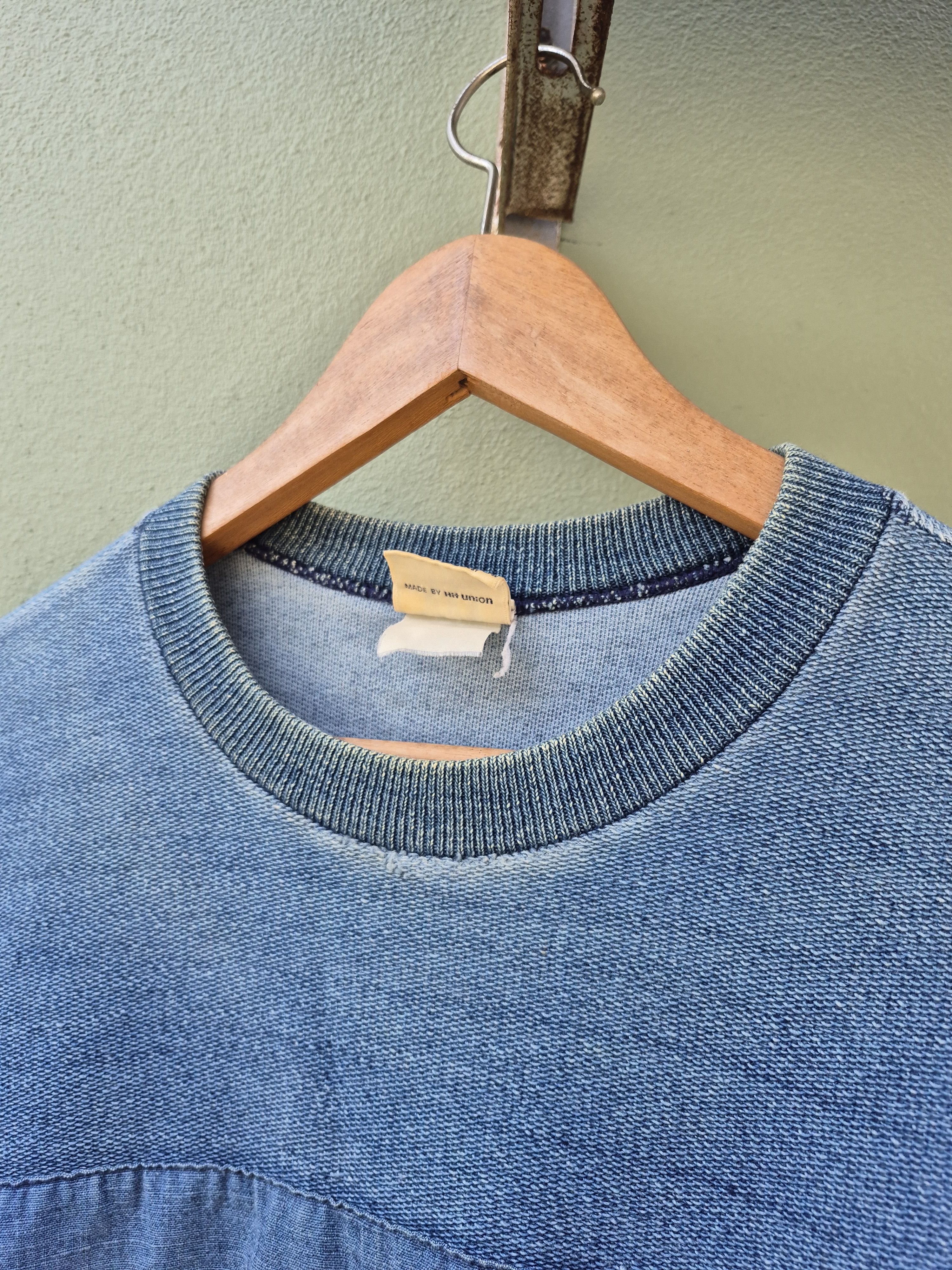 Vintage × Wilson 🔥 Vintage Wilson Cotton Denim Sweater Sweatshirt 80s 90s Size US M / EU 48-50 / 2 - 3 Thumbnail