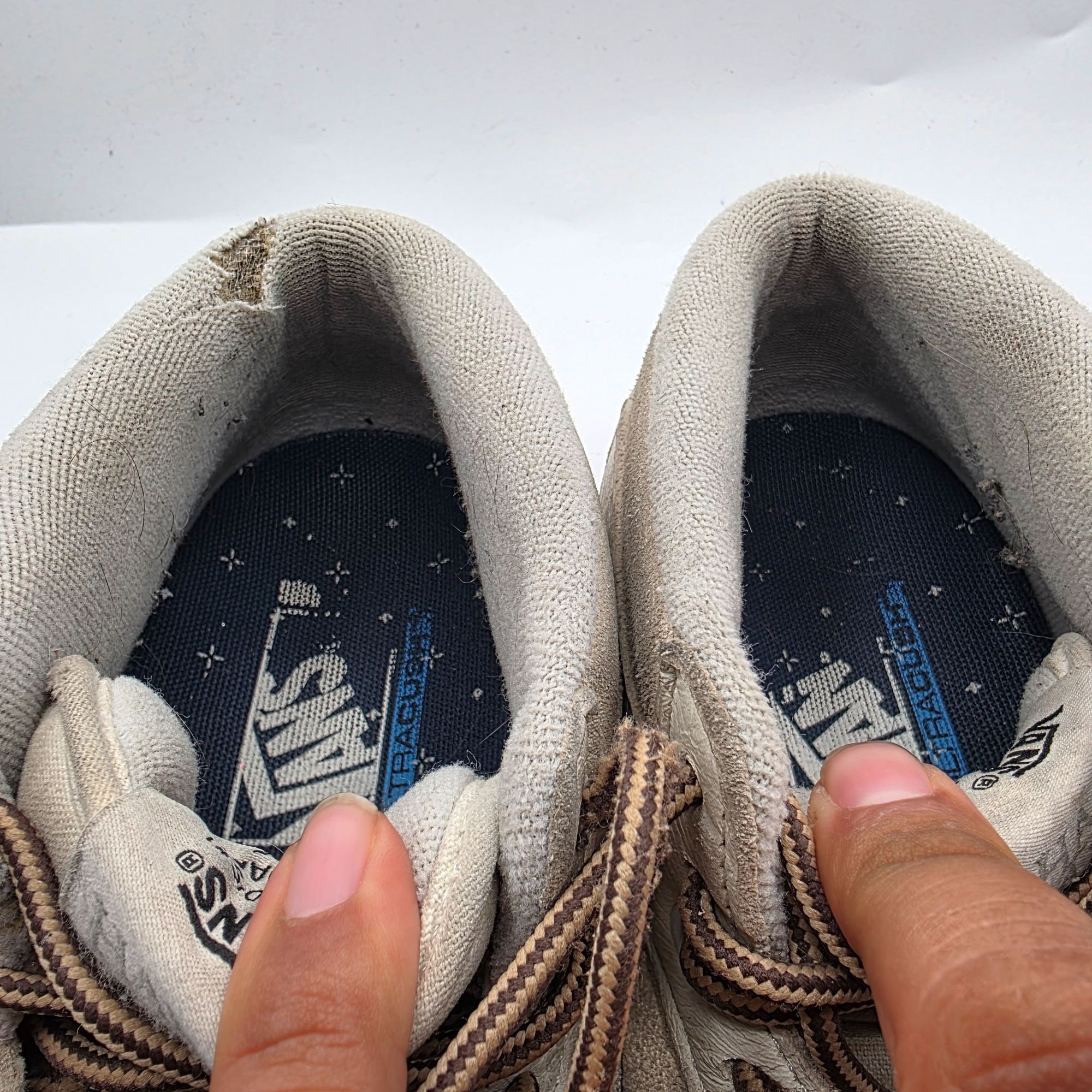 Vans Vans Half Cab Mens Size 7.5 White Sneaker Shoes Casual Skate Size US 7.5 / EU 40-41 - 9 Thumbnail