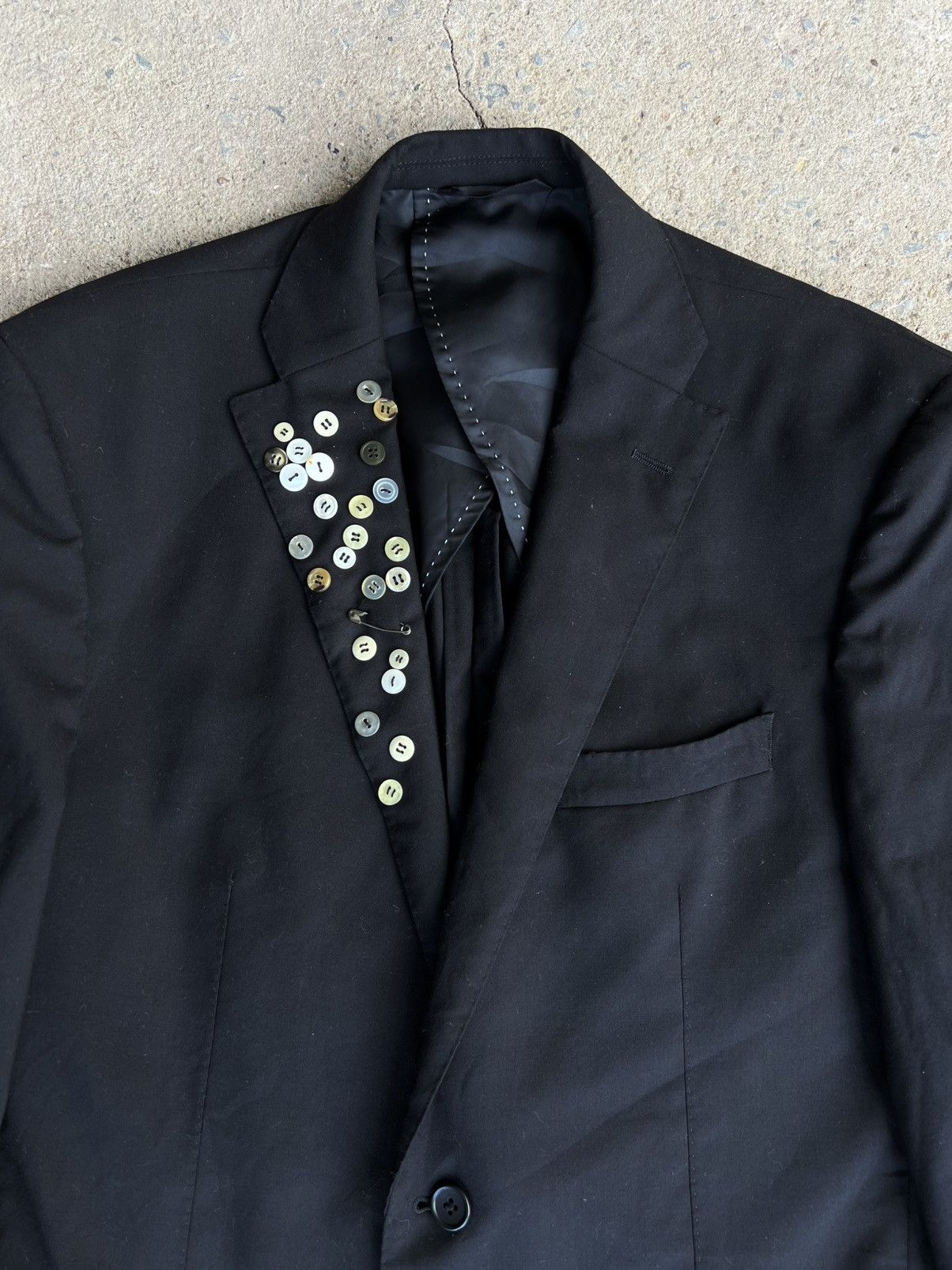 Mr. Junko Avant Garde Mr.Junko Multiple Buttons Jacket Distressed Size US L / EU 52-54 / 3 - 2 Thumbnail