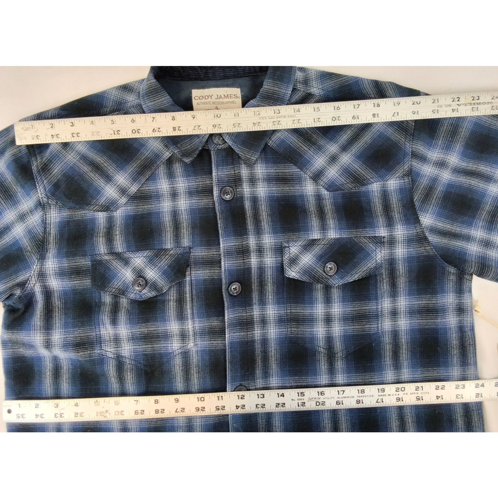 Cody James Cody James Authentic Western Apparel Men's L Plaid Insulated Size US L / EU 52-54 / 3 - 13 Thumbnail