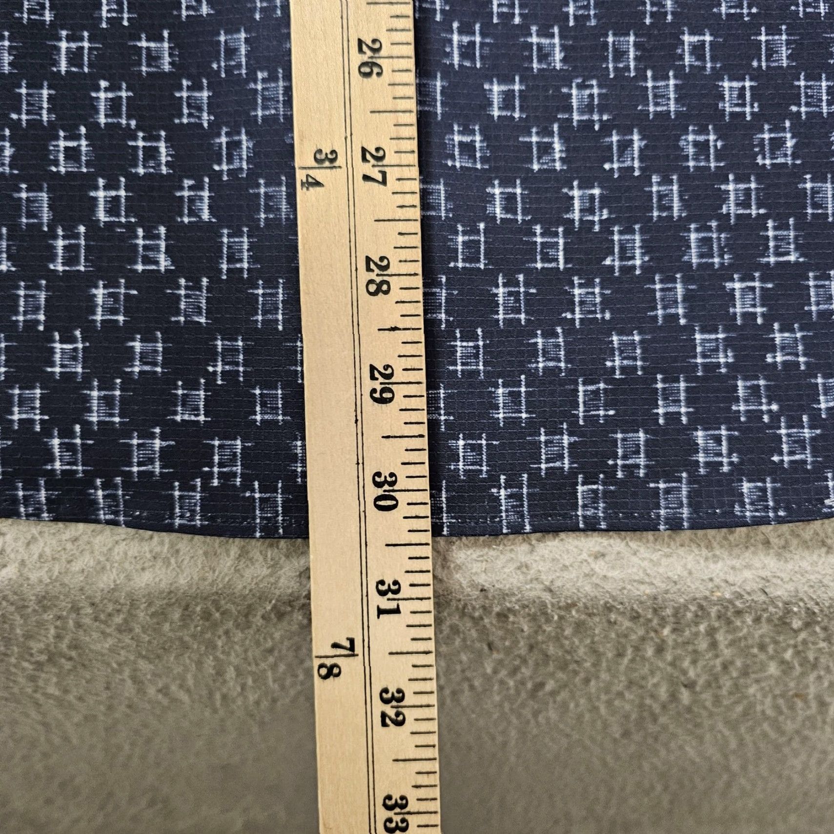 Lululemon Lululemon Shirt Mens Large Blue Geometric Short Sleeve Button Up Athletic Size US L / EU 52-54 / 3 - 7 Thumbnail