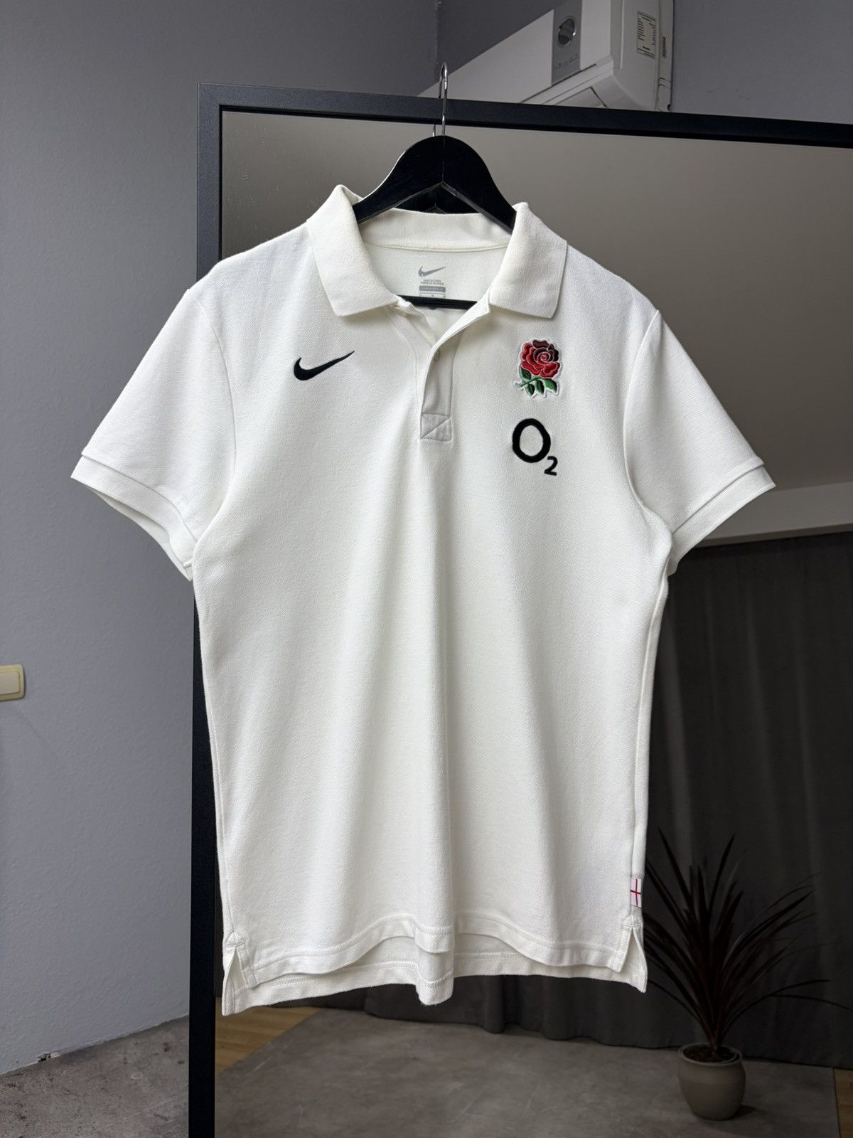 Nike Vintage Y2K Nike England Tee World Cup 2003 Rugby Polo Size US M / EU 48-50 / 2 - 1 Thumbnail