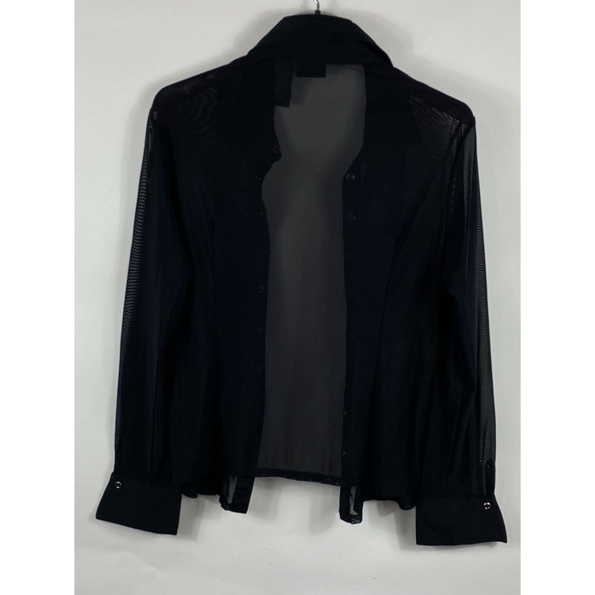 Other Bisou Bisou Michele Bohbot 2-Pocket Sheer Nylon Snap Button Size XL / US 12-14 / IT 48-50 - 2 Thumbnail