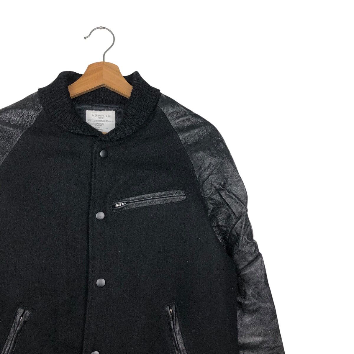 Japanese Brand 📌Vintage Biker Leather Jacket Fairbanks Issey Miyake Size US M / EU 48-50 / 2 - 7 Thumbnail