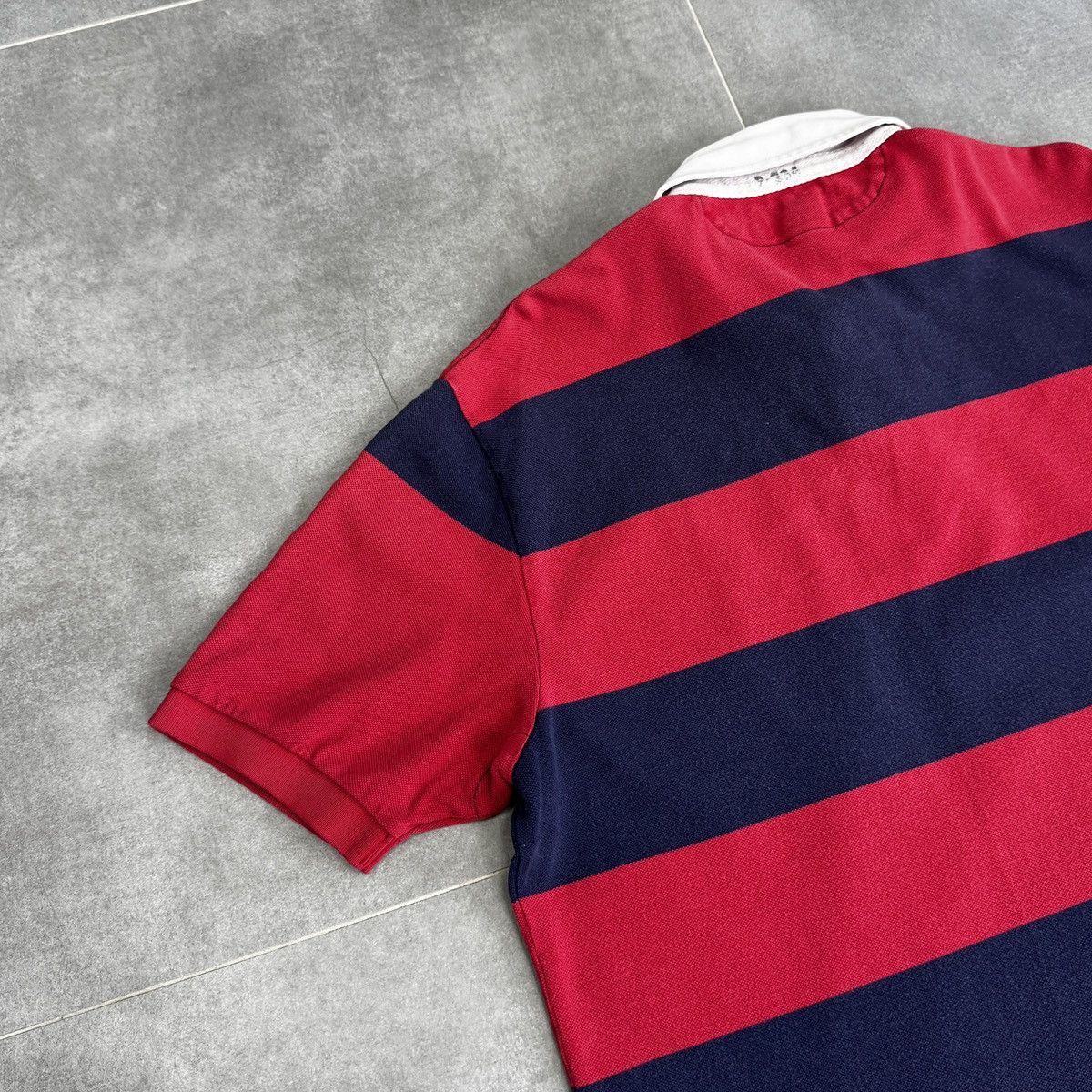 Polo Ralph Lauren Vintage Polo Ralph Lauren Striped Men Polo Shirt Size L Size US L / EU 52-54 / 3 - 17 Thumbnail