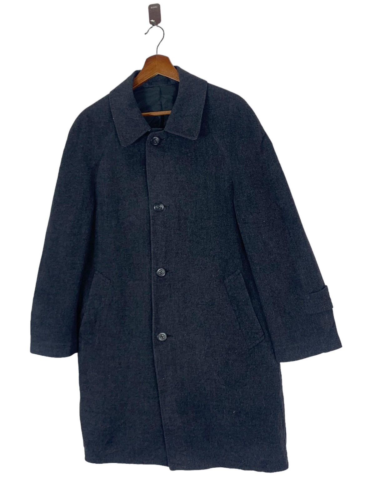 Designer × Lanvin VINTAGE LANVIN WOOL BUTTON COAT Size US M / EU 48-50 / 2 - 3 Thumbnail