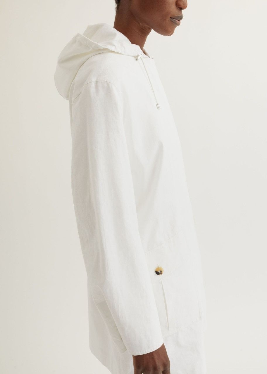 Loro Piana o1srvl11e0424 Jacket in White Size S / US 4 / IT 40 - 3 Thumbnail