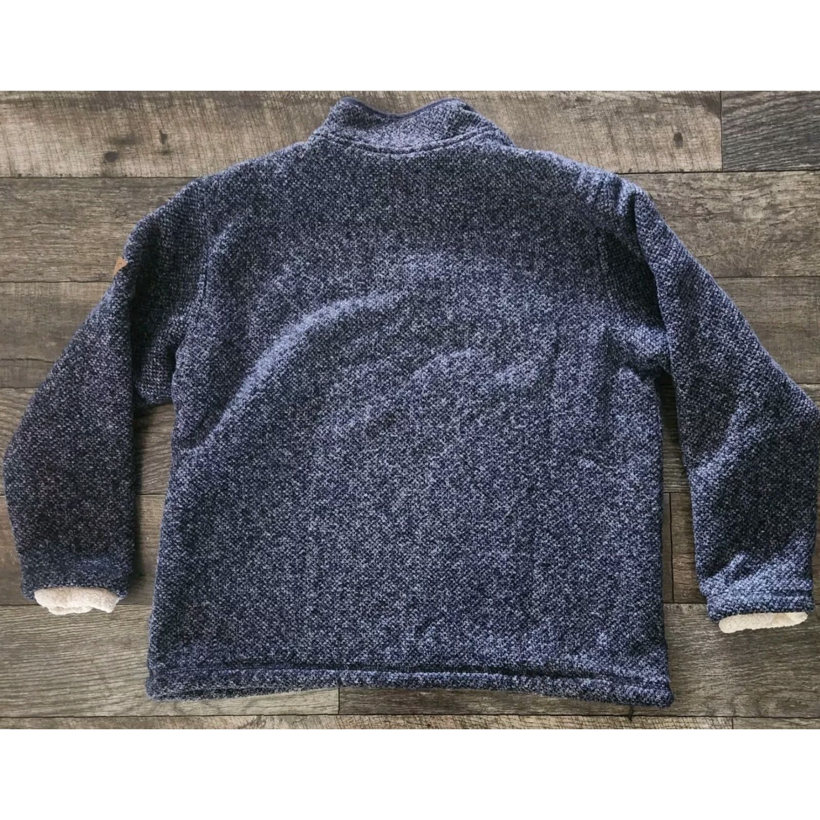 Orvis Orvis Pullover Sweater Fleece Sherpa Lined Mens Large Blue 1/4 Zip Outdoors Shirt Sweater Mens Size US L / EU 52-54 / 3 - 6 Thumbnail
