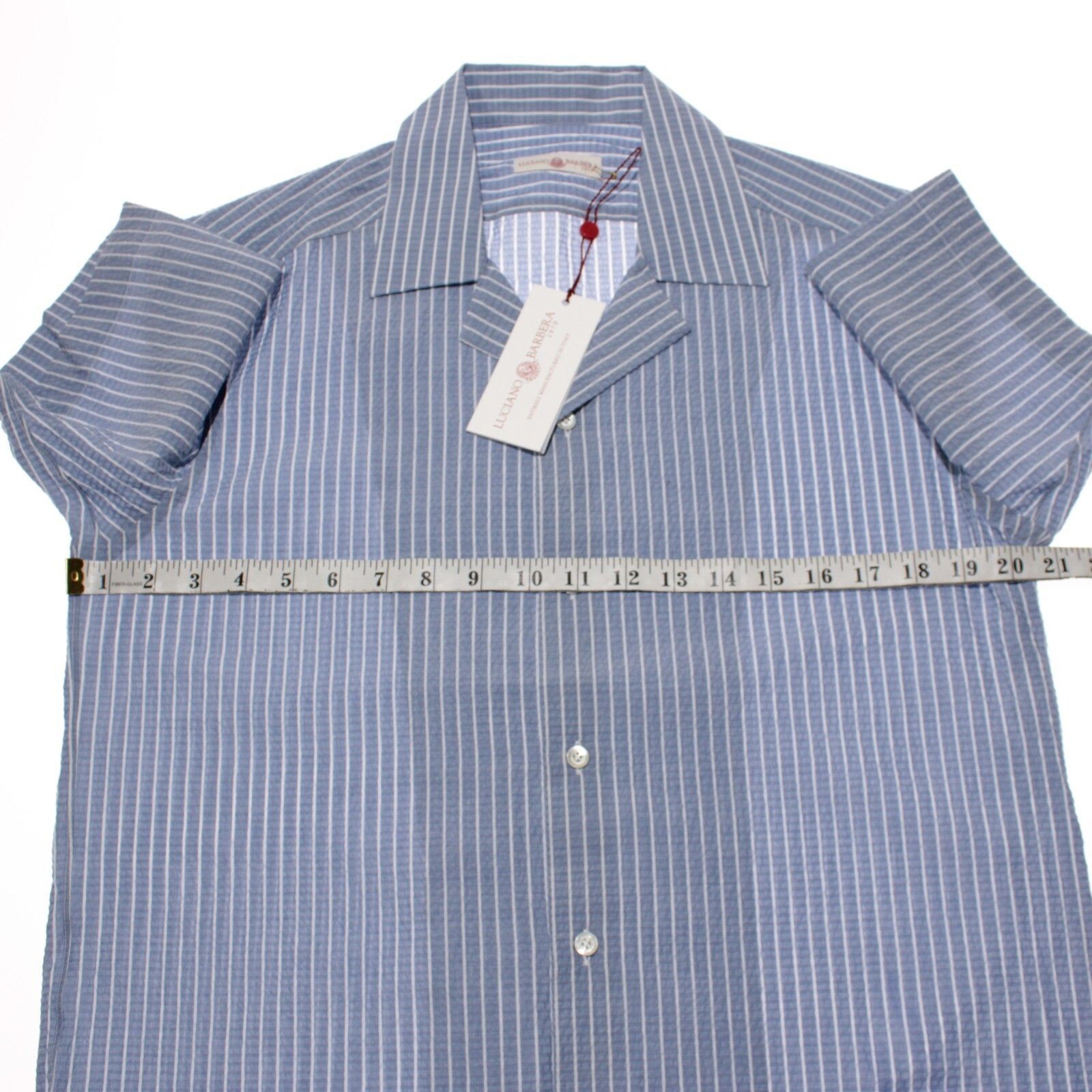 Luciano Barbera Luciano Barbera New with tags Shirt Size M US In Blue Size US M / EU 48-50 / 2 - 6 Thumbnail