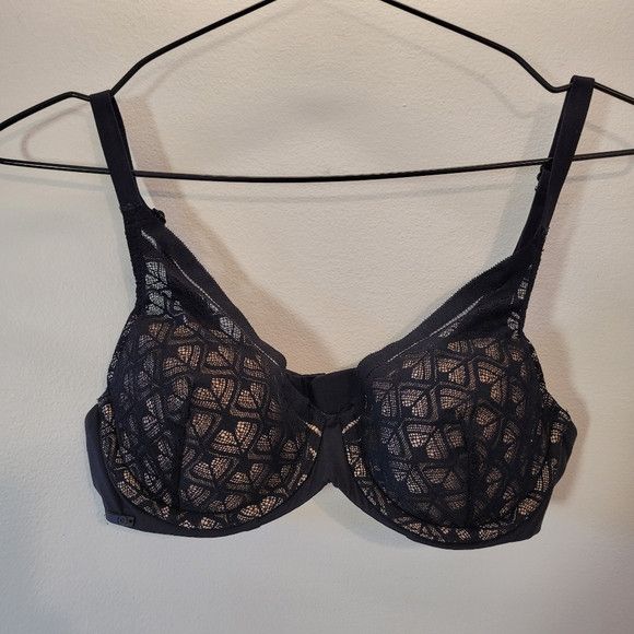 Other Chantelle Ace Covering Memory black Lace Bra - 34b Size ONE SIZE - 3 Thumbnail