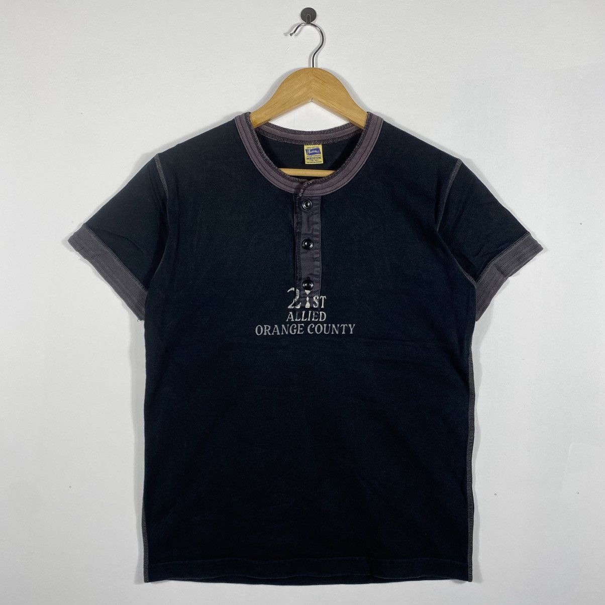 Pherrow's PHERROW'S 21st Allied Orange Country Graphic Tee Shirt Size US M / EU 48-50 / 2 - 3 Thumbnail