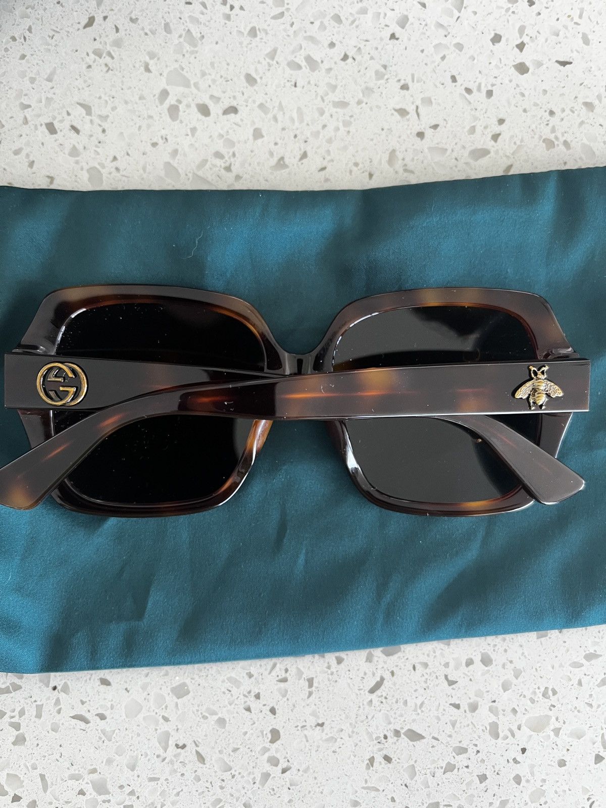 Gucci Sunglasses GG0096SA 002 55 Havana Tortoise/Brown
