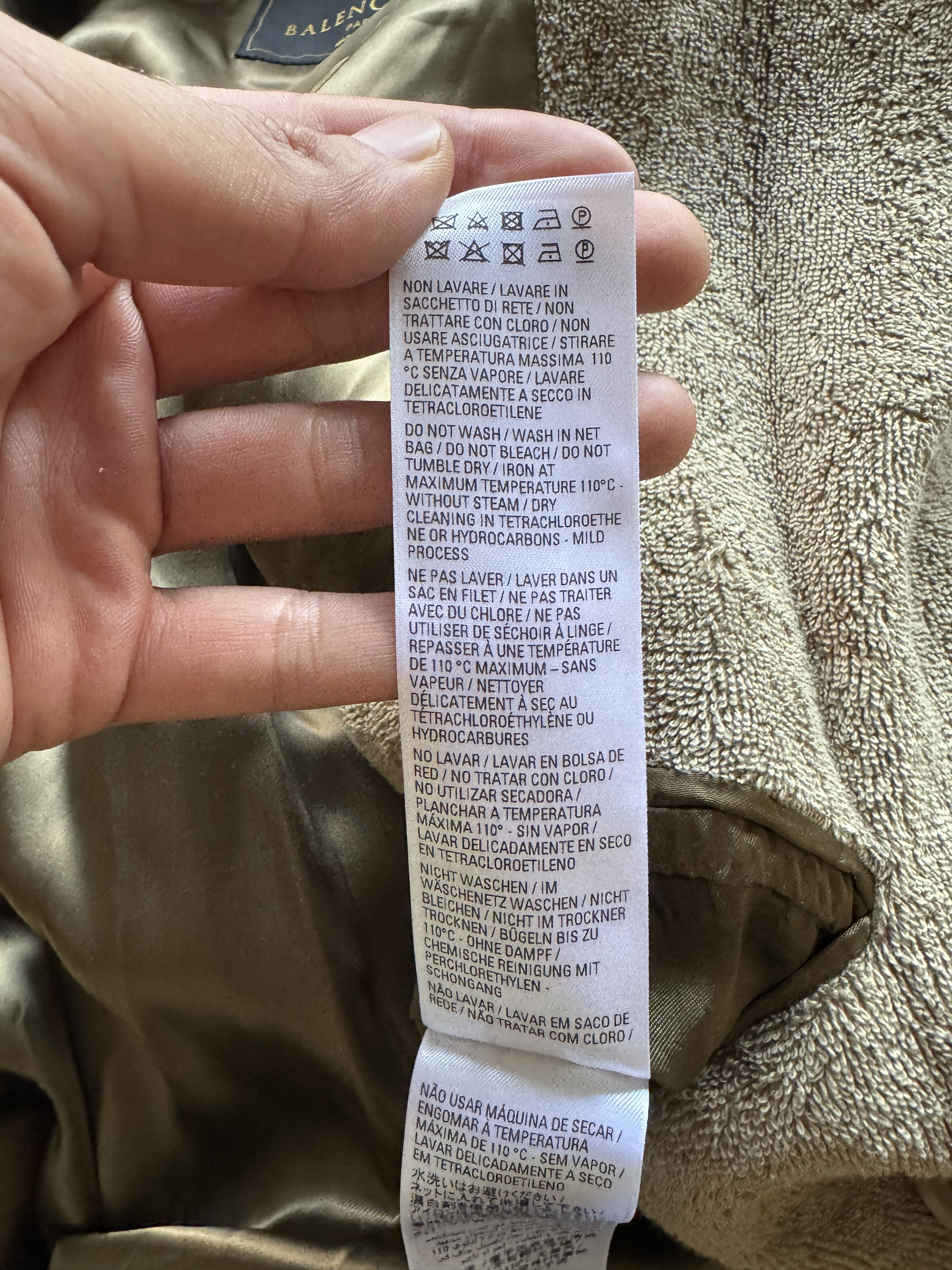 Balenciaga Towel Trench Coat Size US S / EU 44-46 / 1 - 23 Thumbnail