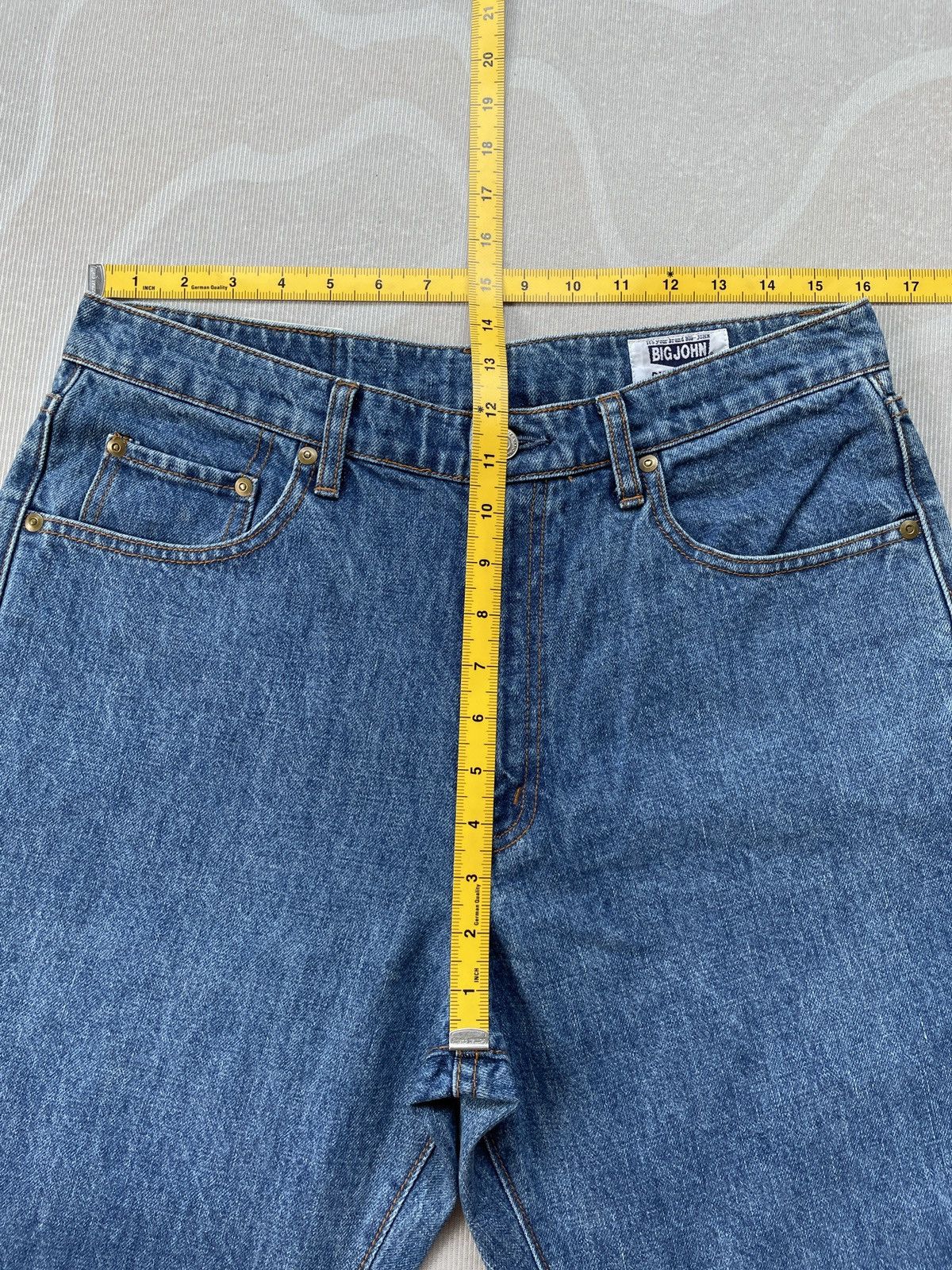 Big John Big John Big Washing Jeans (LG137) Size US 32 / EU 48 - 13 Thumbnail