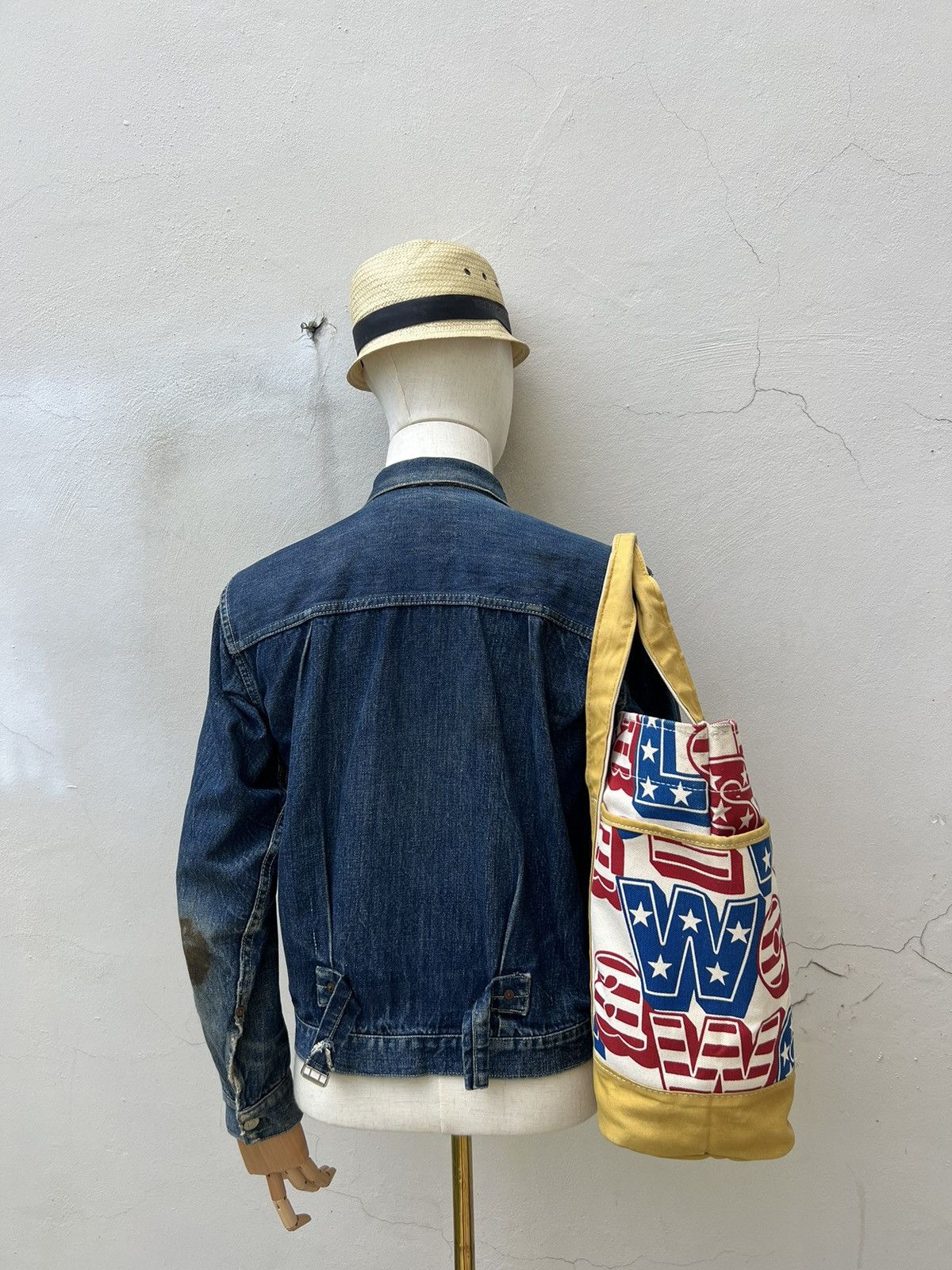 Hysteric Glamour Vintage Hysteric Glamour Duck Cotton Psychedelic Tote Bag Size ONE SIZE - 3 Thumbnail
