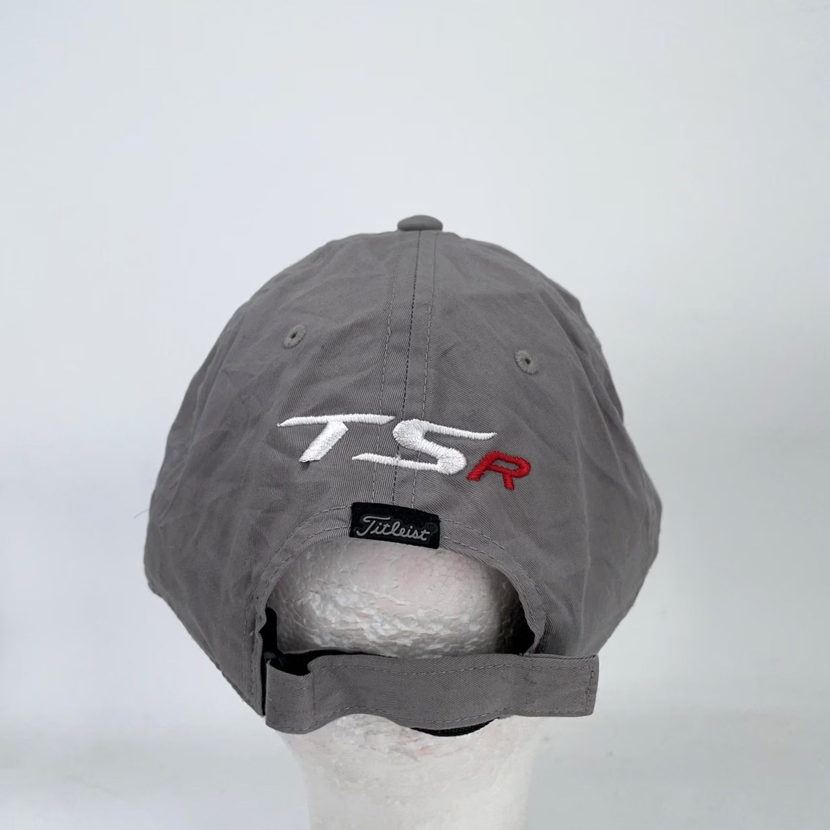 Titleist Titleist Golf Hat Cap TSR Strap Back Gray Performance Embroidered Patch Mens Size ONE SIZE - 3 Thumbnail