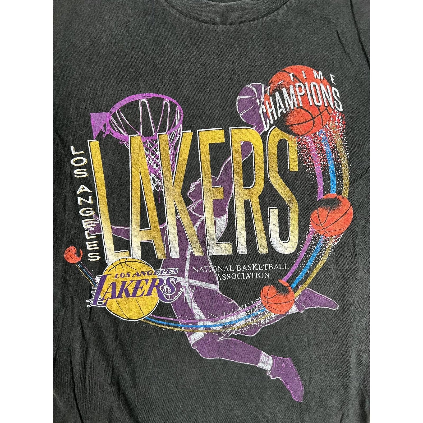 Abercrombie & Fitch Los Angeles Lakers T-Shirt Mens XS Retro Vintage Abercrombie Size US XS / EU 42 / 0 - 2 Thumbnail