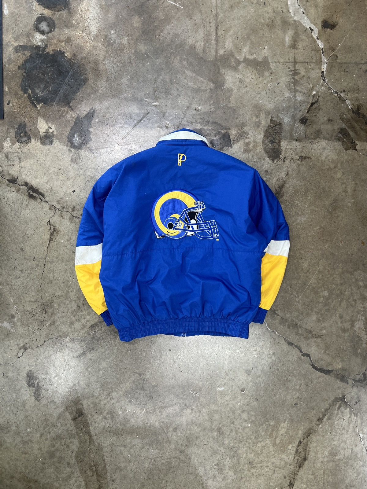 NFL Vintage Pro Player NFL St. Louis Rams Reversible Jacket XL Size US XL / EU 56 / 4 - 5 Thumbnail