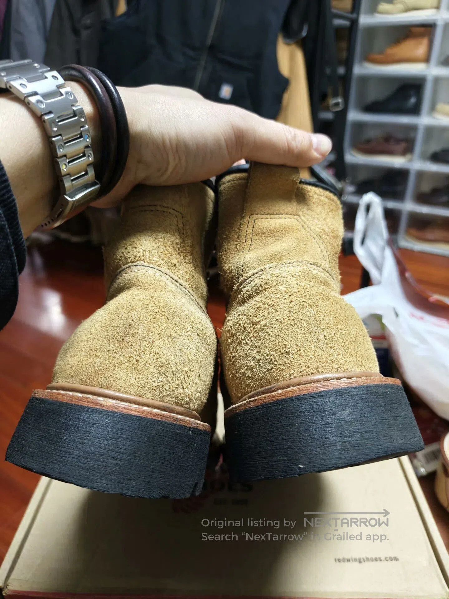 Red Wing Red Wing 2937 Suede Work Boot. Size US 9.5 / EU 42-43 - 7 Thumbnail