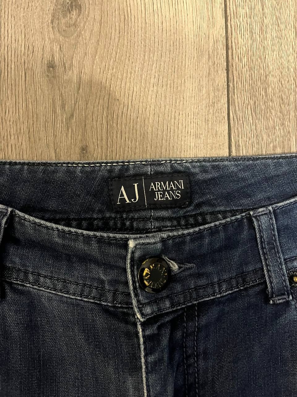 Armani armani jeans women denim metal logo size 31 Size 31" - 4 Thumbnail