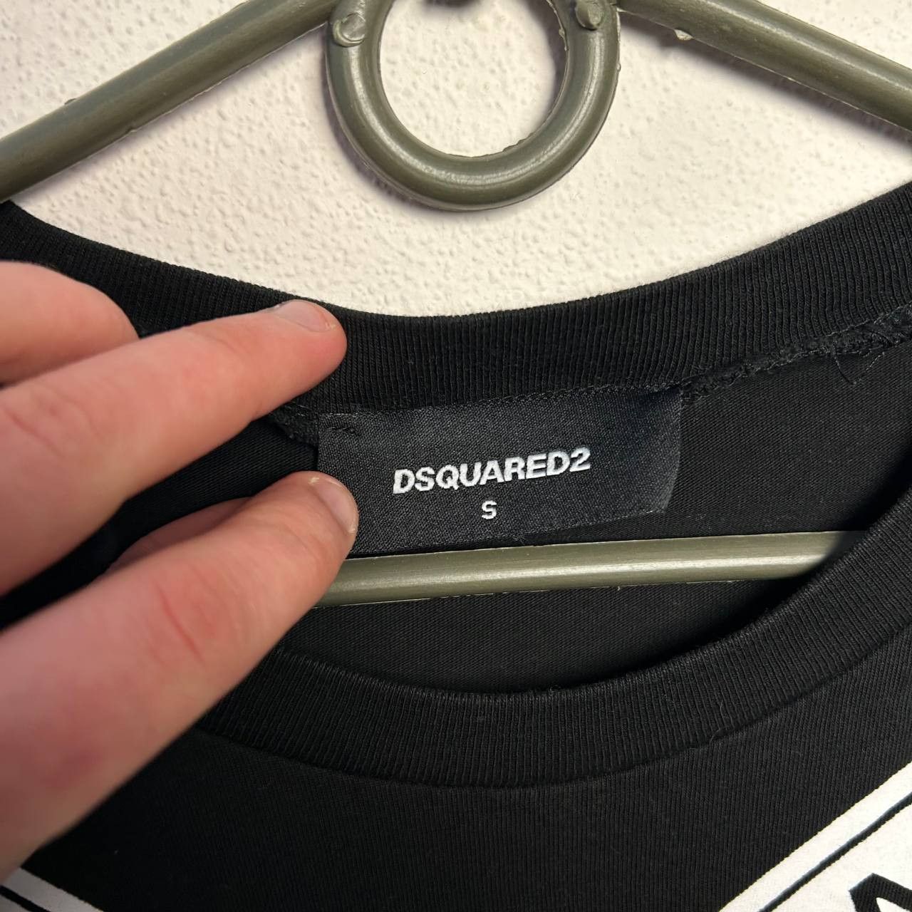 Dsquared2 Designer Dsquared2 big logo streetwear y2k opium tee Size US S / EU 44-46 / 1 - 4 Thumbnail