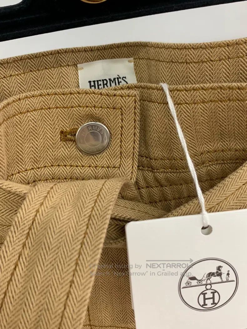 Hermes Hermes Tie-front shorts Size 24" / US 00 / IT 34 - 2 Thumbnail