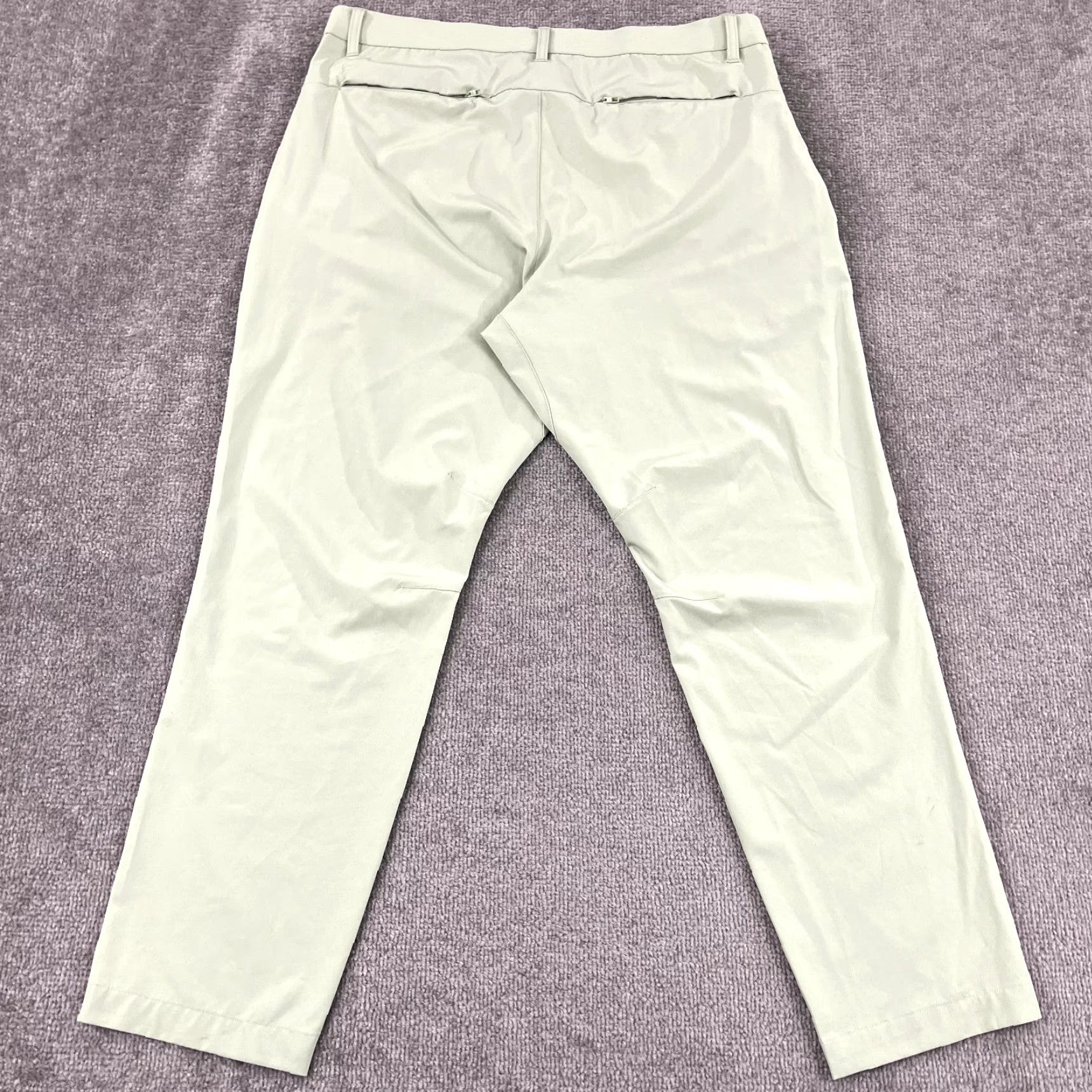 Fabletics FABLETICS Pants Mens 34 x 28 Mint Green Chino Stretch Golf Travel Everyday Sport Size US 34 / EU 50 - 4 Thumbnail
