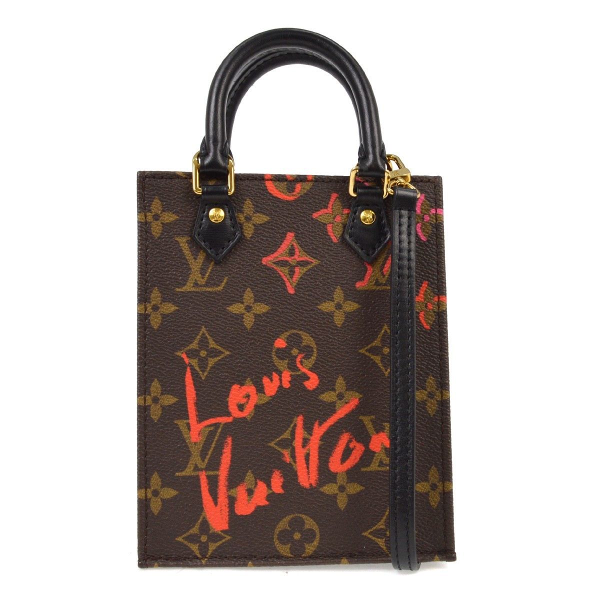 Louis Vuitton Louis Vuitton Petit Sac Plat Bag Limited Edition Fall in Love Monogram Canvas Size ONE SIZE - 1 Thumbnail