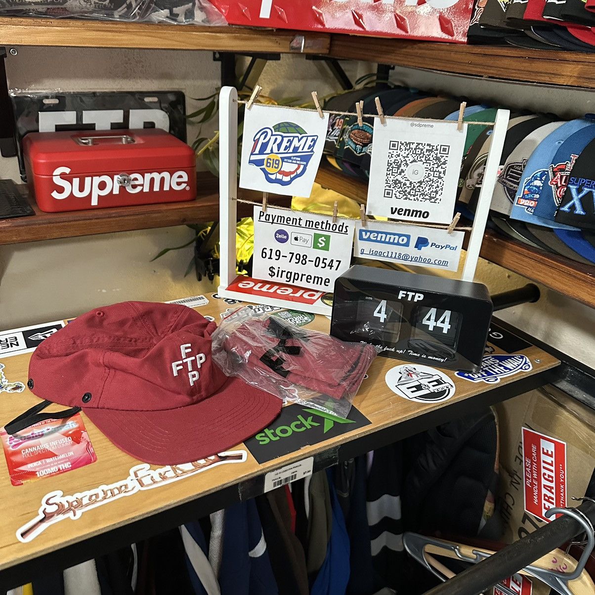 Fuck The Population FTP face mask cross logo hat Size ONE SIZE - 1 Thumbnail