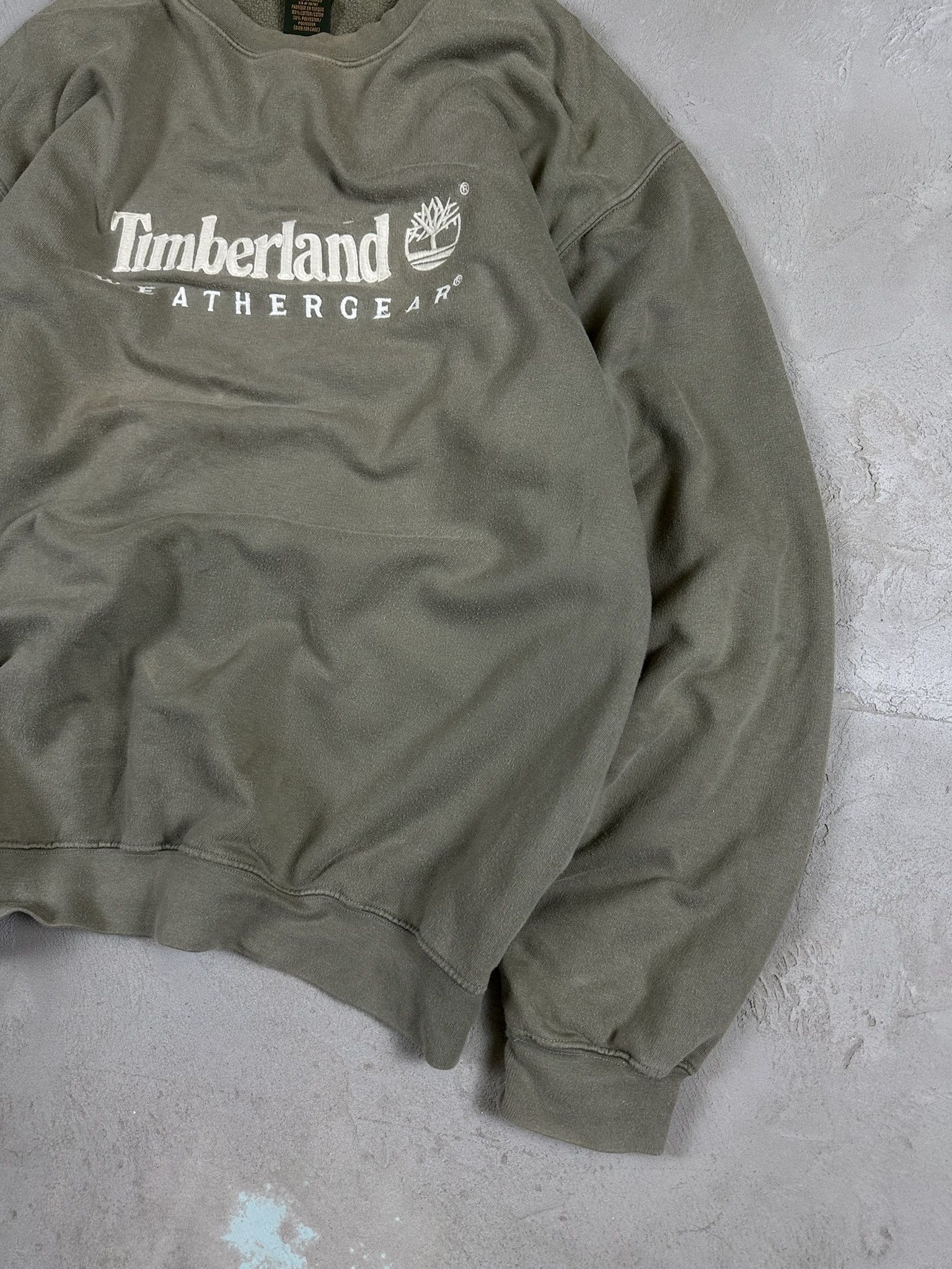 Timberland Vintage Y2k Timberland Boxy Oversized Spellout Sweatshirt Size US L / EU 52-54 / 3 - 4 Thumbnail