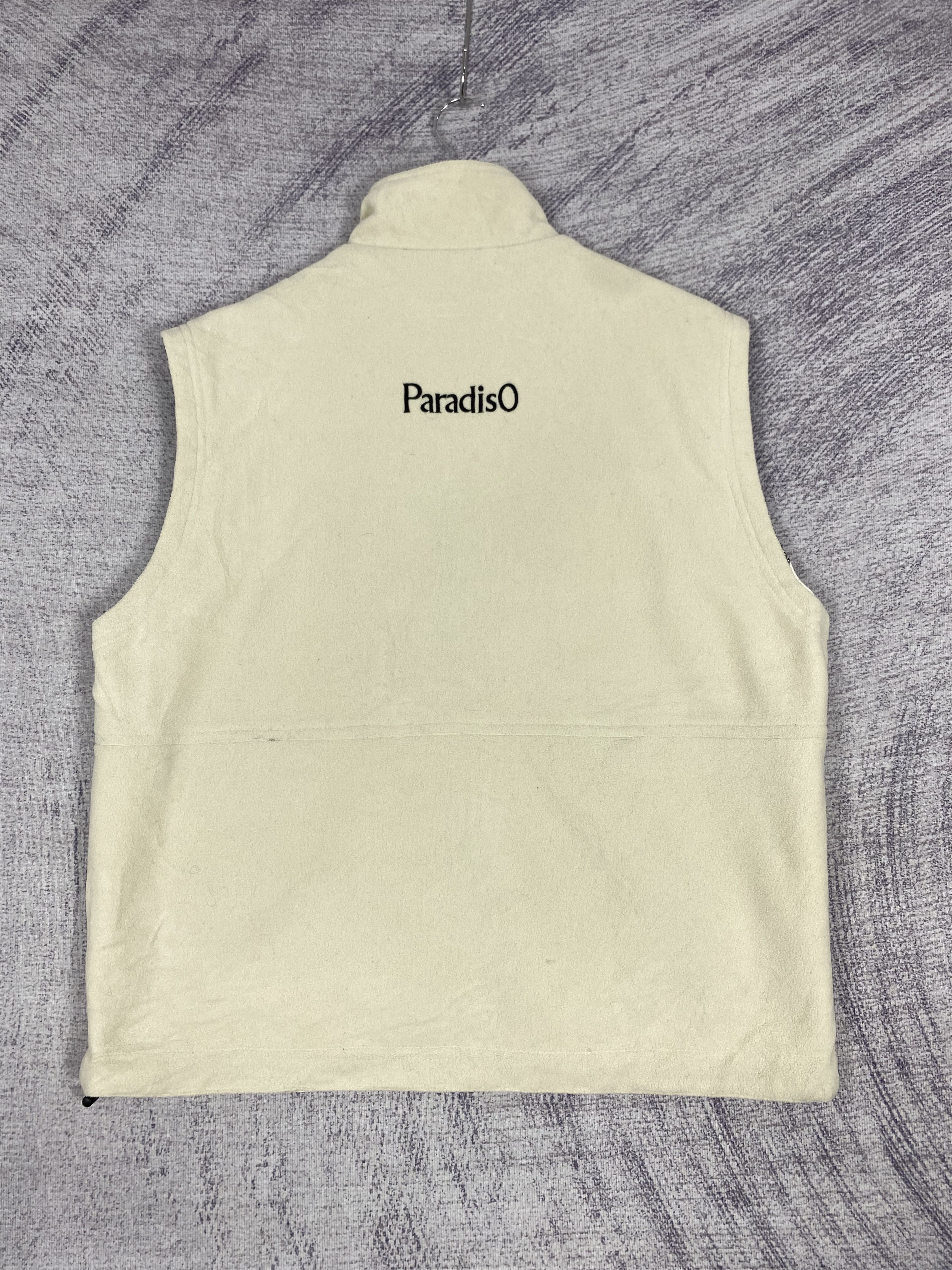 Vintage ParadisO Full Zip Reversible Fleece Winter Vest