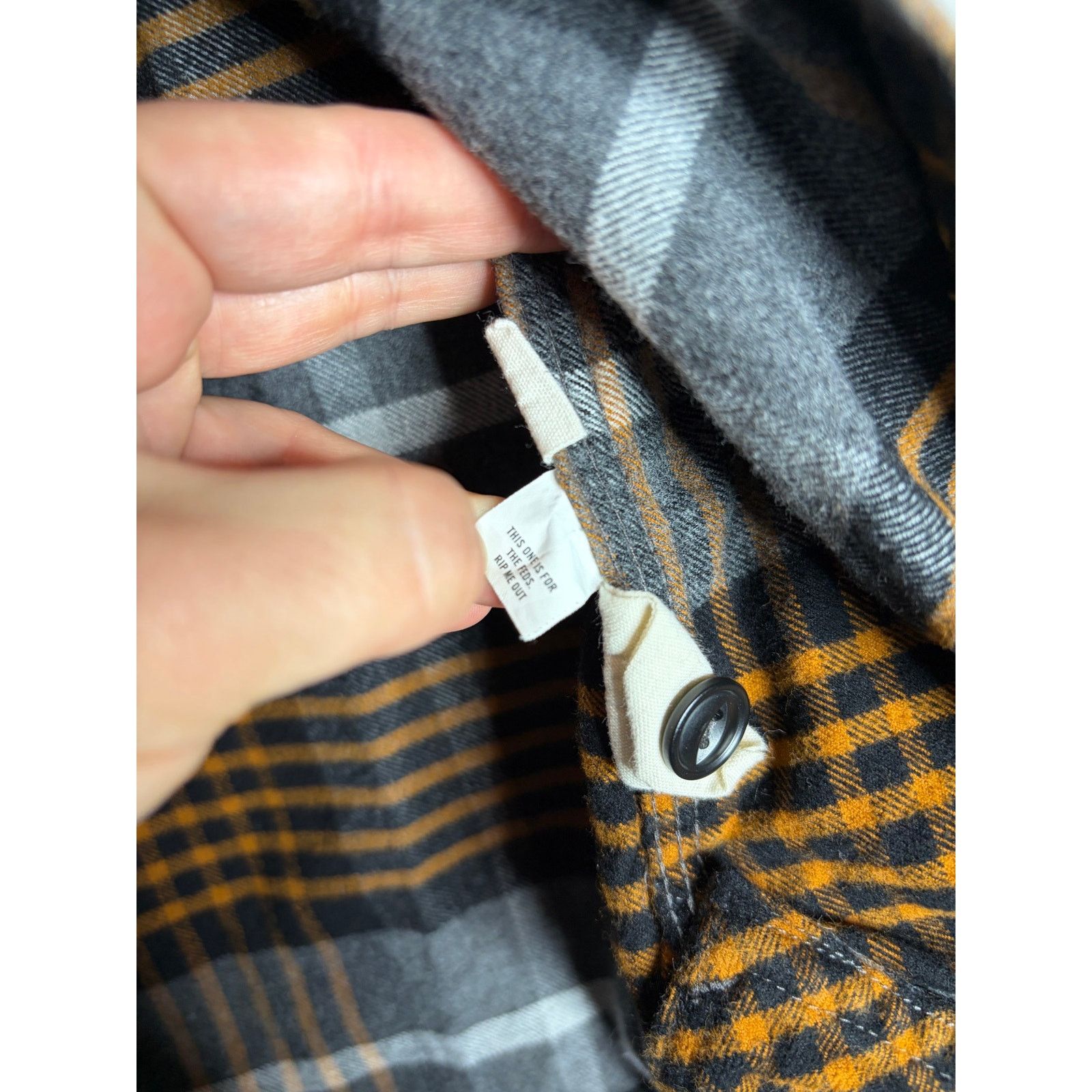 Taylor Stitch Taylor Stitch Moto Button Down Shirt in Orange Plaid Size US S / EU 44-46 / 1 - 6 Thumbnail
