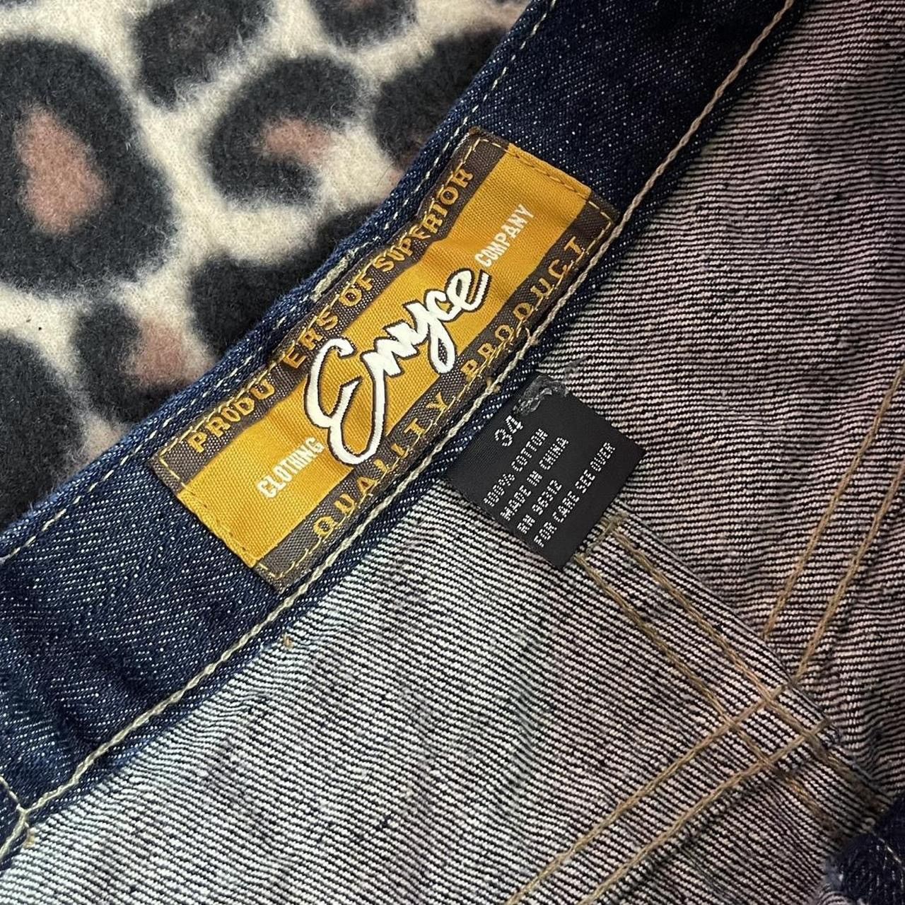 Enyce 2000s Enyce dark wash baggy denim jeans Size US 34 / EU 50 - 3 Thumbnail